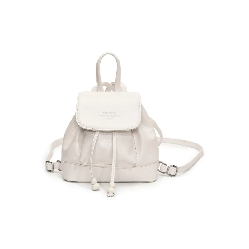 ZAVC PU Backpack Women's Black/White/Purple/Yellow/Green-5