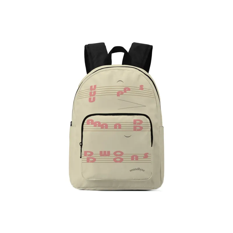 Soundbyte Polyester Backpack Unisex Multicolor-25