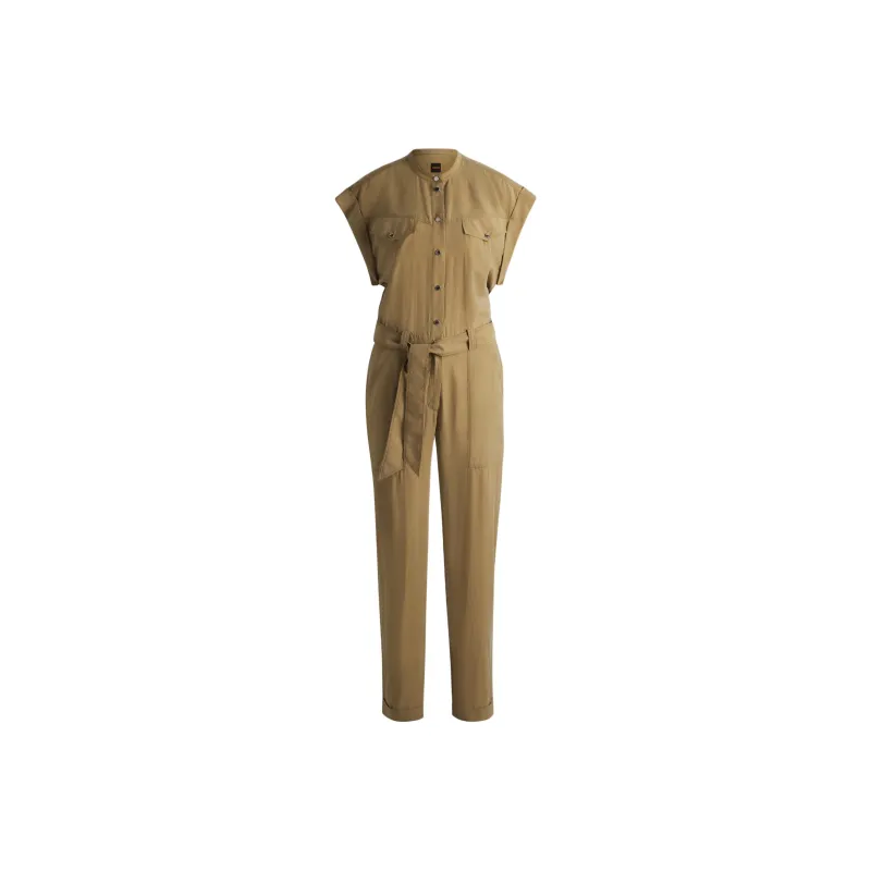HUGO BOSS Jumpsuit Women's Beige-0