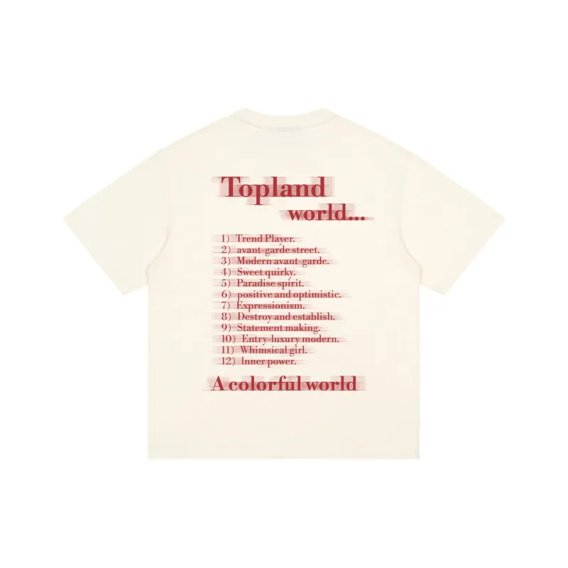 Topland T Shirts Unisex-15