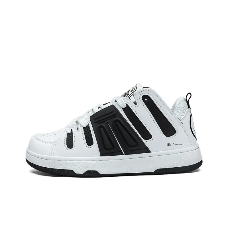 BEN SHERMAN Slip Resistant Cushioning Abrasion Resistant Breathable Low Top Skateboard Shoes Unisex-4