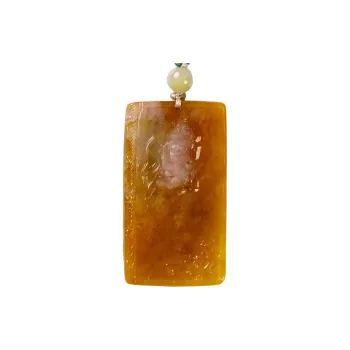 Yubo City Glutinous Jade Jadeite Pendants Unisex