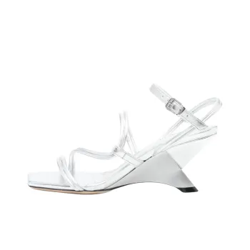 Vic Matie Show One Strap Sandals Women's Silver