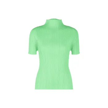 PLEATS PLEASE ISSEY MIYAKE Regular T Shirt Women's Mint Green
