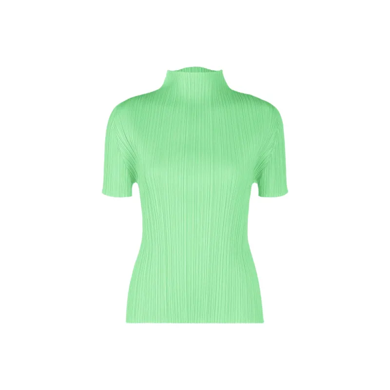 PLEATS PLEASE ISSEY MIYAKE Regular T Shirt Women's Mint Green-0