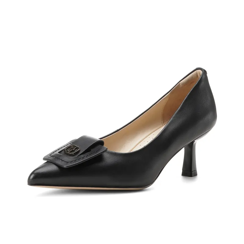 GOLDLION High Heels Women's Black/Beige-1