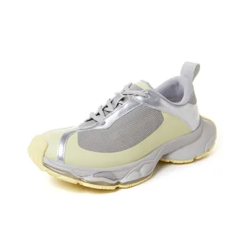FINEPLAN Anti Slip And Wear Resistant Height Increasing Low Top Chunky Sneakers Women's