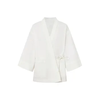 MO&CO Jackets Women's Denim White