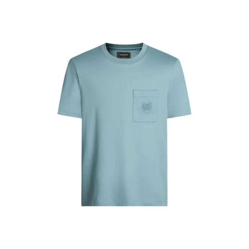 MANGANO T Shirts Men Lake Blue-0
