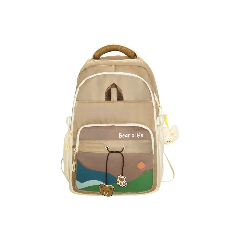 Yalu Nylon Backpack Women's Multicolor-9