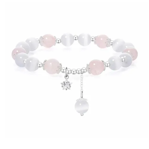 LuluCanaan Glass Cat Eye Bracelets Women's