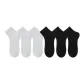 6 Pack (3 Light Gray+3 Black)