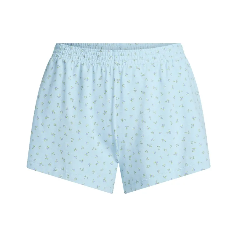SKIMS SS25 COTTON JERSEY LOOSE SHORT Casual Shorts Women's-0