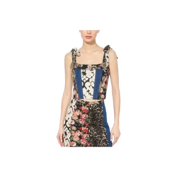 ALICE+OLIVIA Camisoles Women's Lola Blue/Multicolor