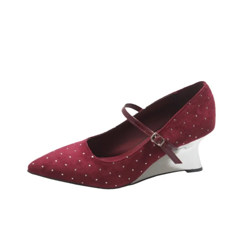 MCKP Wedge Heel High Heels Women's-0
