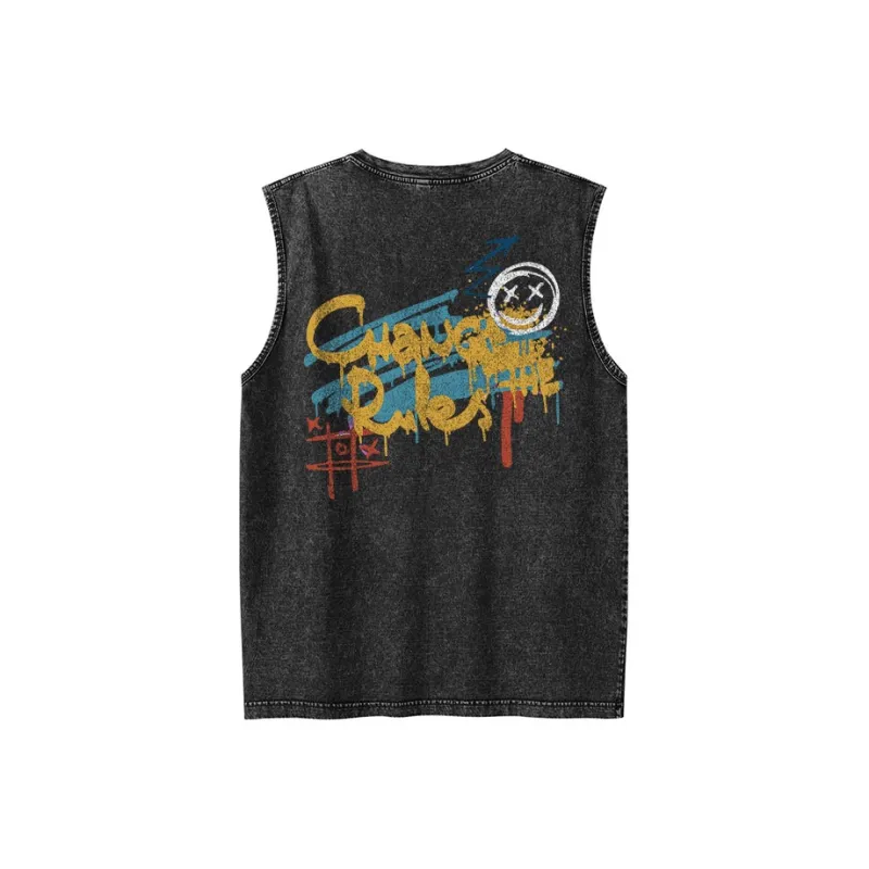 JINBEILE Tank Tops Unisex-0
