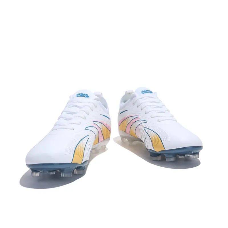 Jifffly Soft Ground Abrasion Resistant Support Lightweight Soccer Shoes Unisex-3