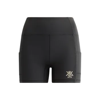 KITH SS25 Sports Shorts Women's Black