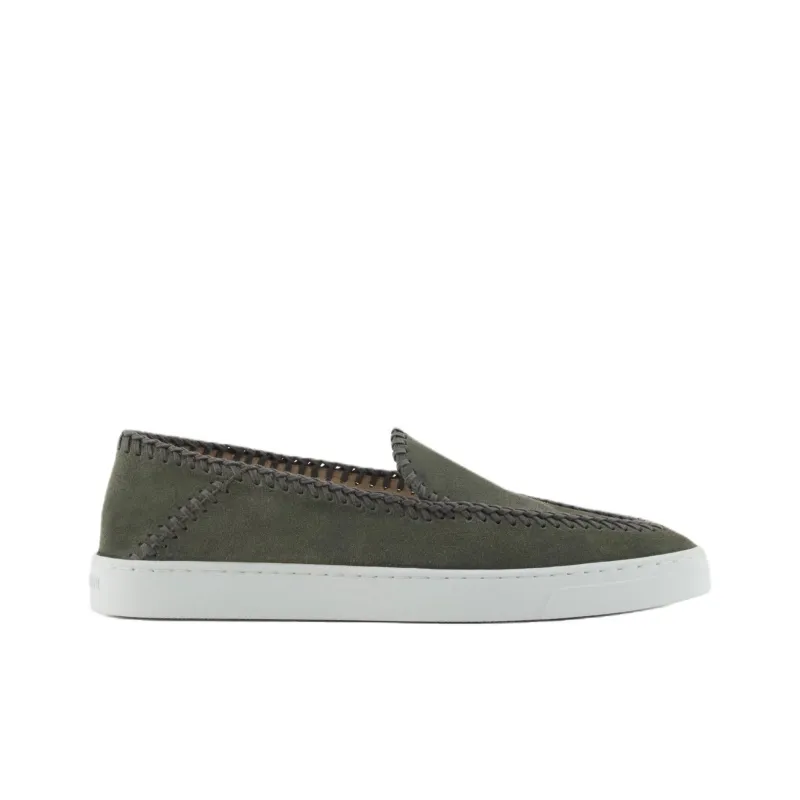 AMANI Galleria 3 Casual Single Shoes Women's Green-1