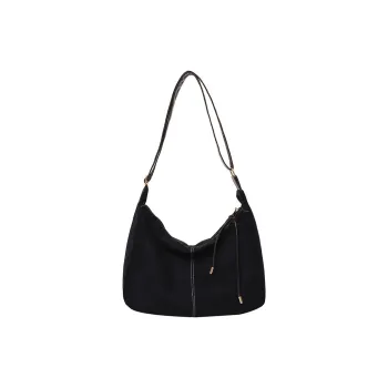 MOONDEMIMA Suede Shoulder Bag Women's Multicolor