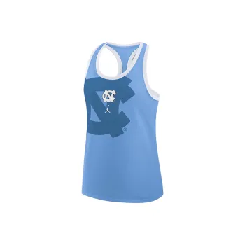 JORDAN North Carolina Primetime Shadow Women's JORDAN Brand College Racerback Tank Top