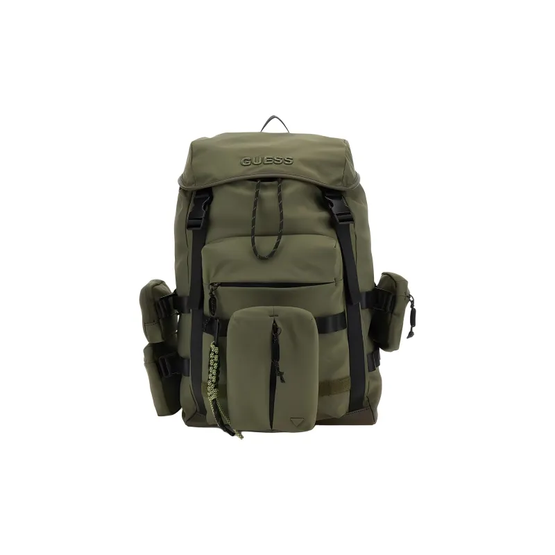 GUESS Polyester Backpack Men's Green-0