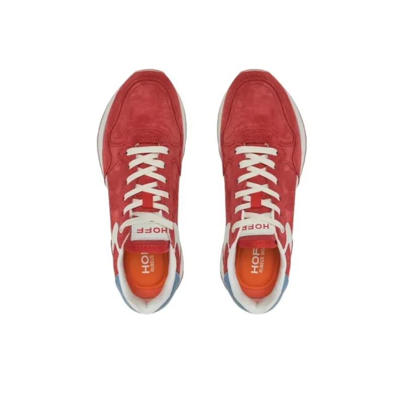 HOFF Anti Slip Wear Resistant Low Top Casual Shoes Women's Red-1