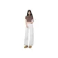 White Ankle-Length Pants