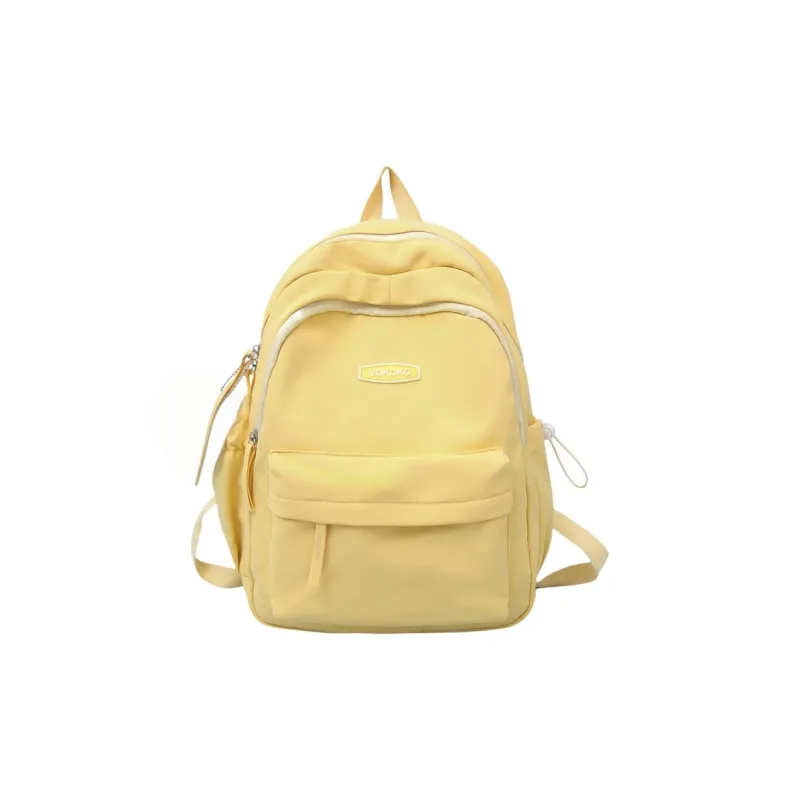 BRABOSTON Nylon Backpack Tubas Women's Black/Pink/Yellow/Purple/Blue-10