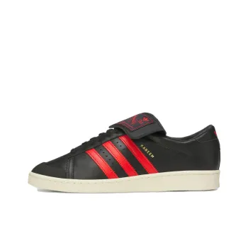 Willy Chavarria x Adidas Originals Anti Slip Wear Resistant Low Top Skateboard Shoes Unisex Black Red