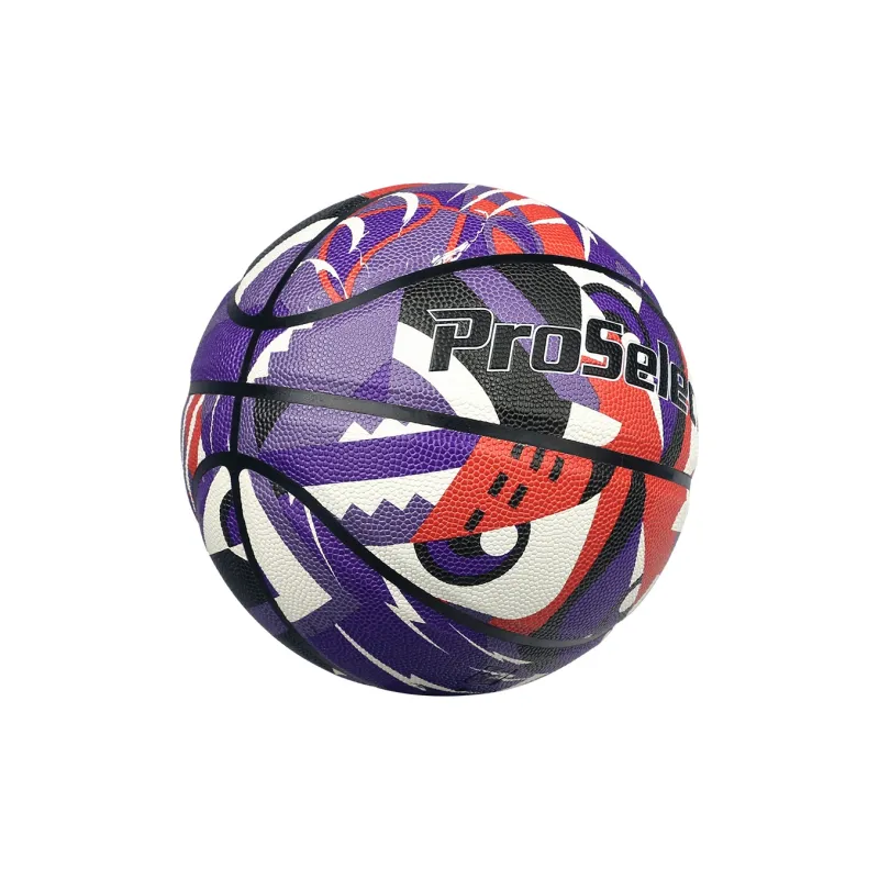 ProSelect x Transformers PU Basketball Blue Purple Size 5 Ball Training Unisex-2
