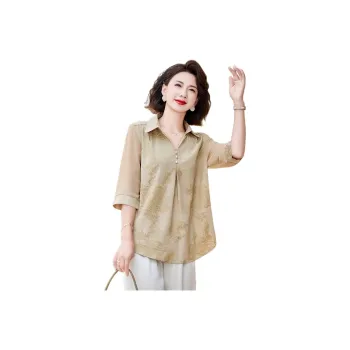 PIERRE CARDIN Chiffon Shirt Women's
