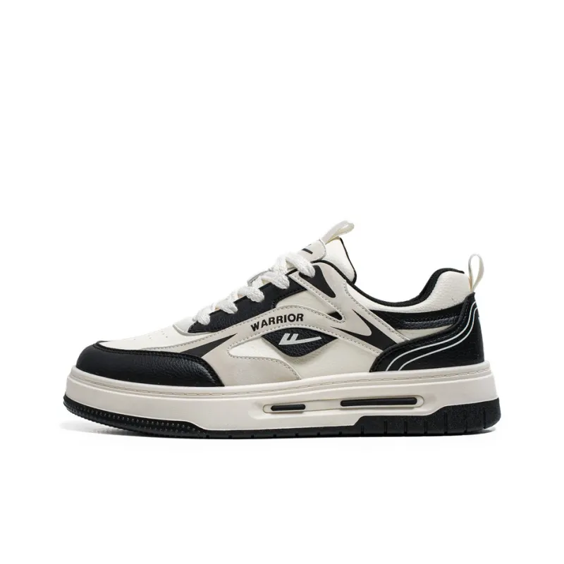 Warrior Cushioning Abrasion Resistant Breathable Low Top Skateboard Shoes Men's-5