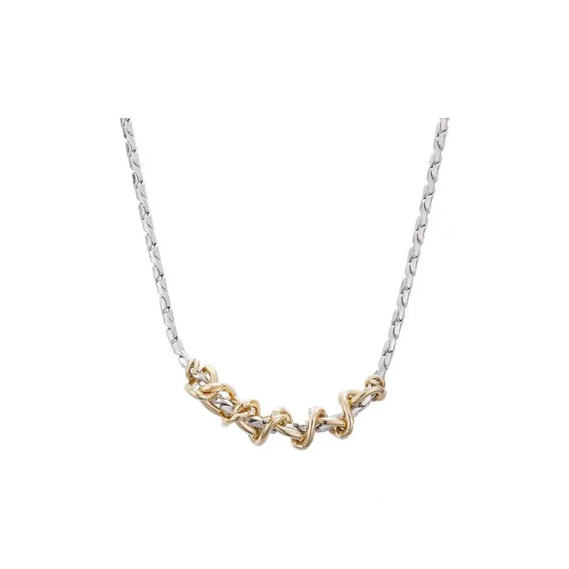 AKAK Titanium Steel Necklaces Unisex-0