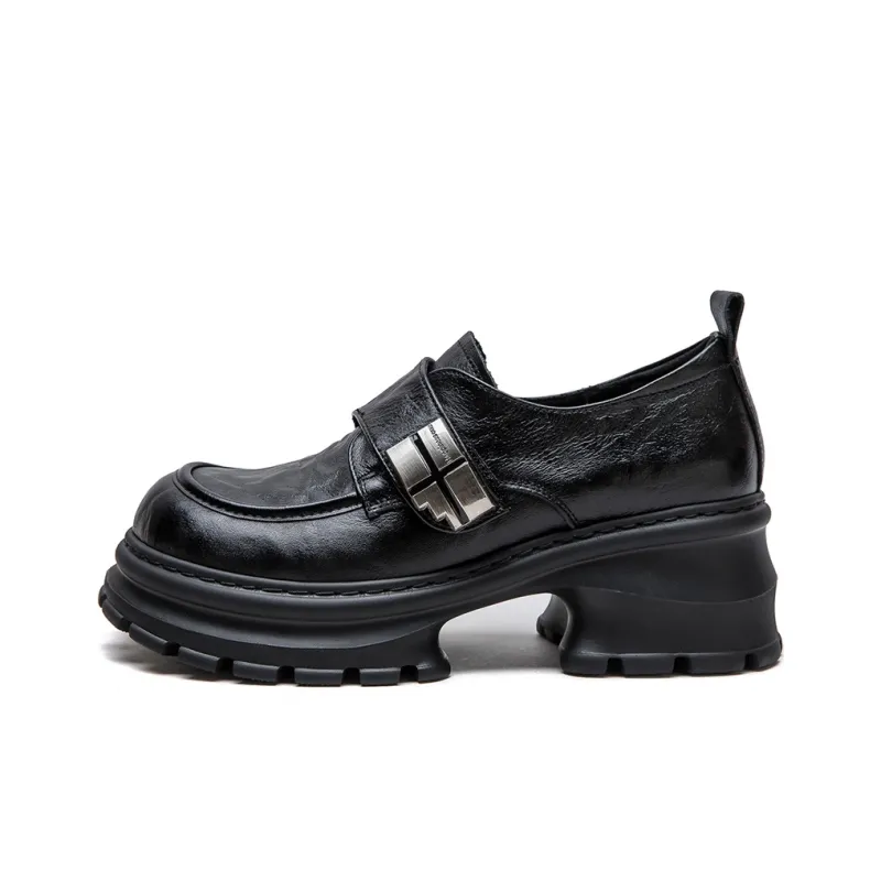 MATA Loafers Women's Brown/Black-4