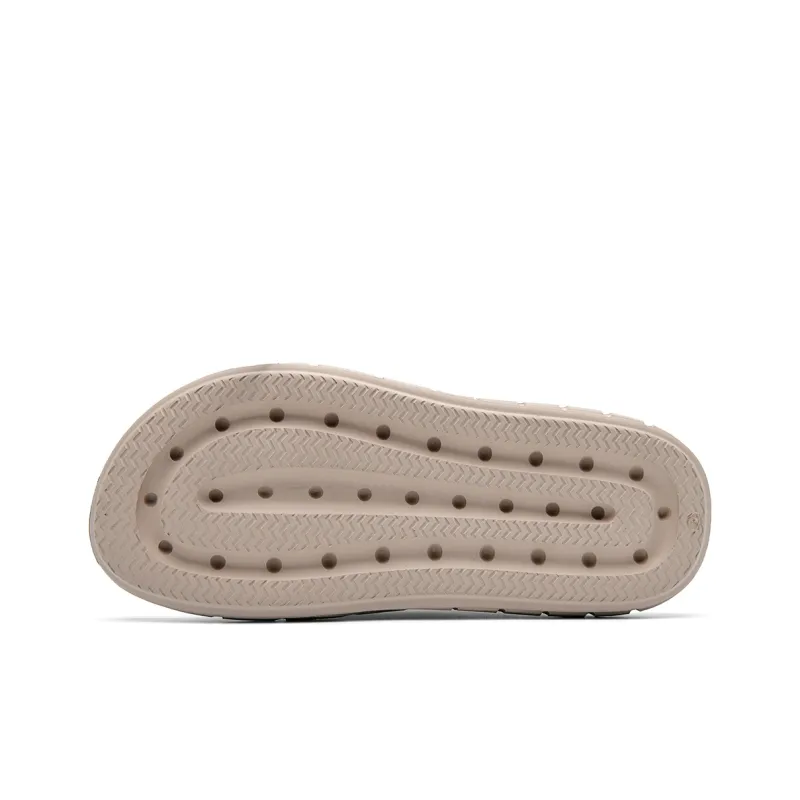 HLA Rubber Sole Slide Slippers Men's Apricot-4
