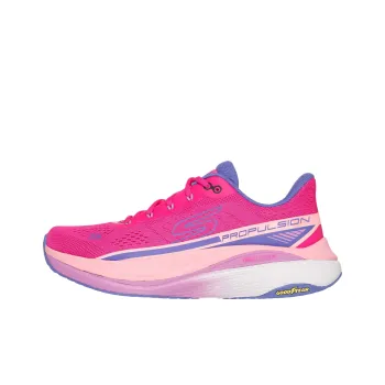 Skechers Max Cushioning Propulsion Mid Top Running Shoes Women's Pink