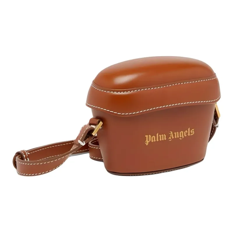 PALM ANGELS Mini Crossbody Bag 'Brown'-2