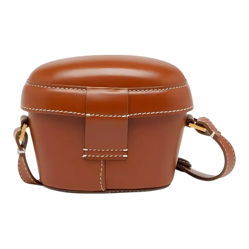 PALM ANGELS Mini Crossbody Bag 'Brown'-3
