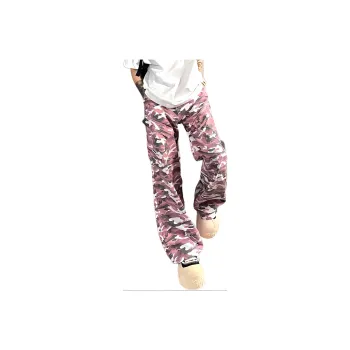 JIMI&JONS Cargo Pants Unisex Pink