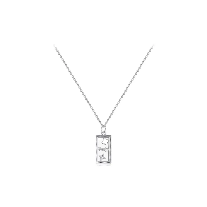Yab S925 Silver Necklaces Unisex-4