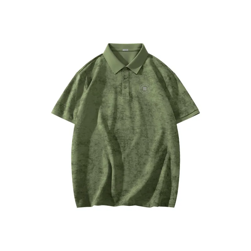 Red bean Polo Shirts Men-8