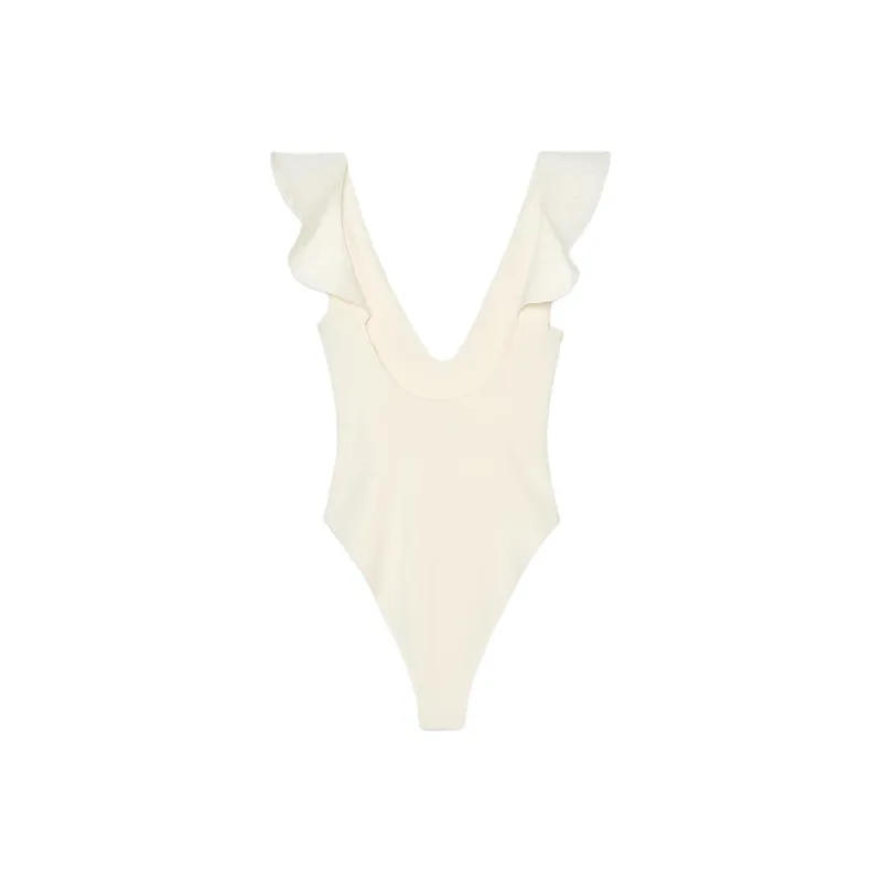 ZARA Bodysuits Women's White-1