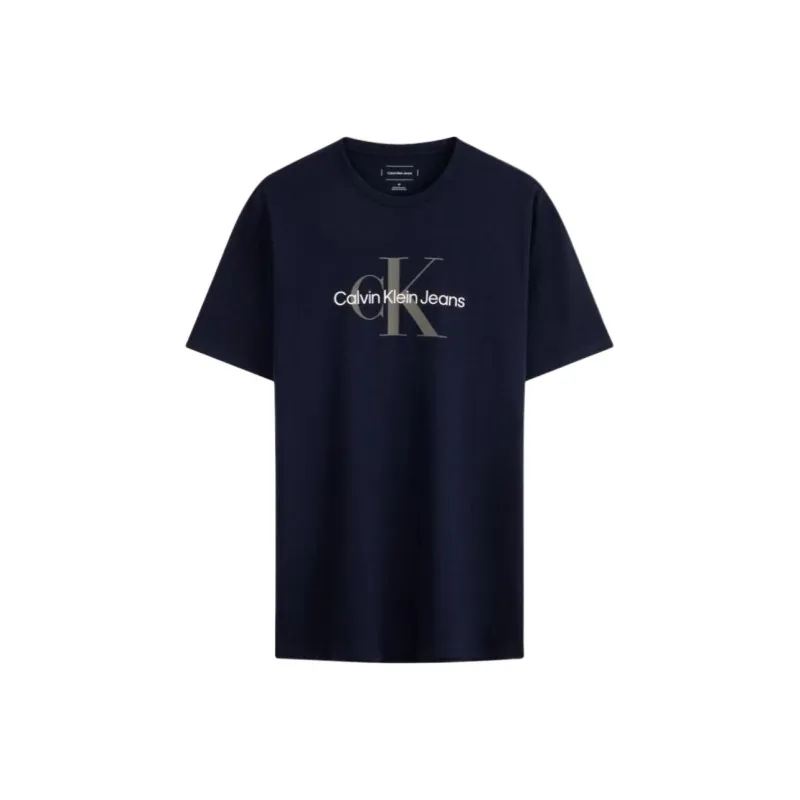 Calvin Klein T Shirts Men Navy Blue-0