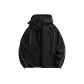 [Night Ride Reflective Strip Sun Protection]Black (B Wave Arc Chest Logo)