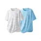 2 Pack (White+Light Blue)