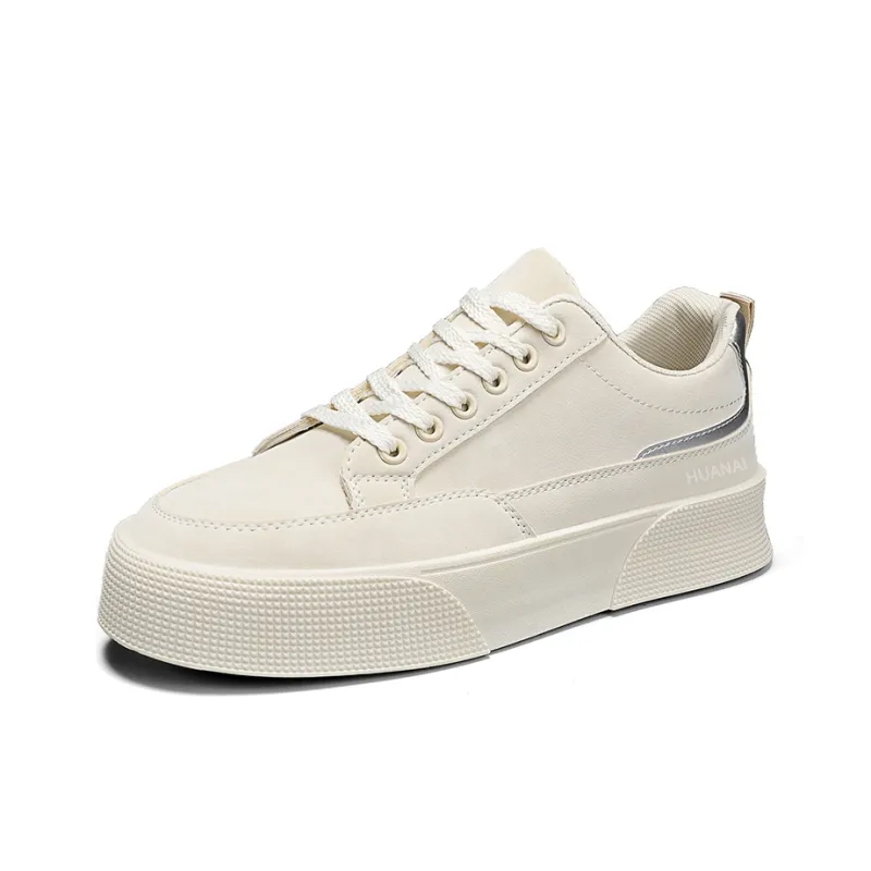 HUANAI Slip Resistant, Abrasion Resistant, Lightweight, Breathable Low Top Skateboard Shoes Men's-1