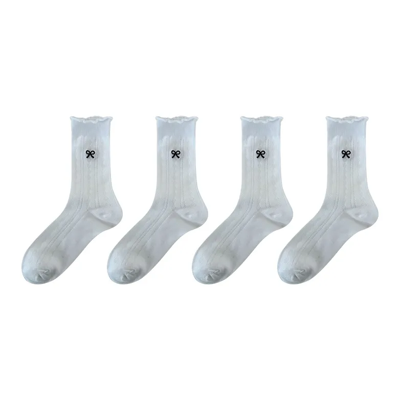 Moremoli Mid Calf Socks Women's 4 Pack-0