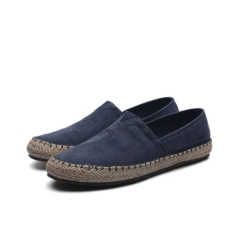 NANJIREN Men's Casual Shoes Men Low Top Black/Blue/Beige-1