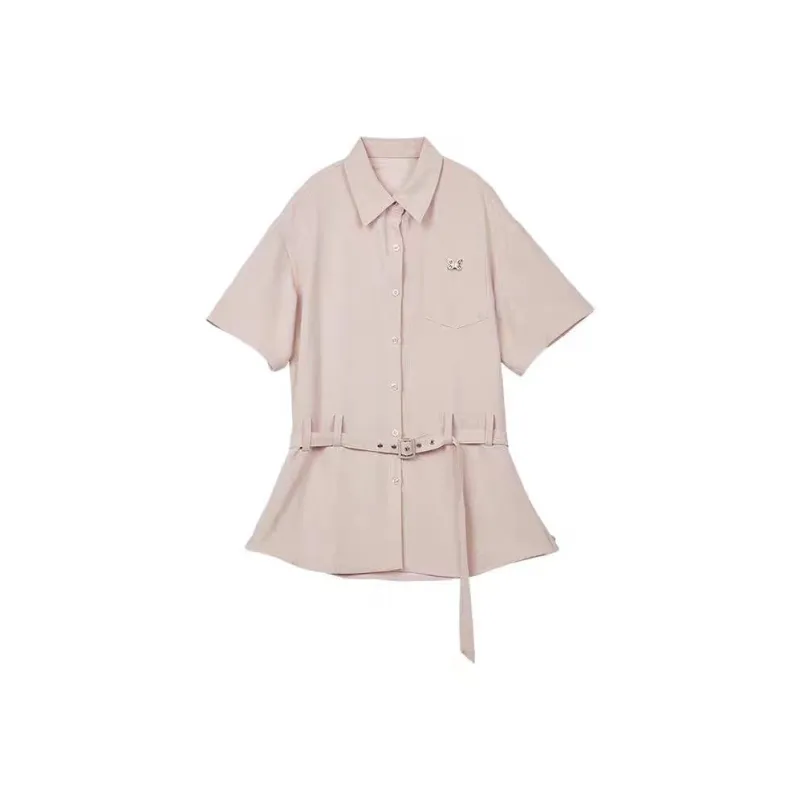 ABCMININ Shirts Women's Pink-0
